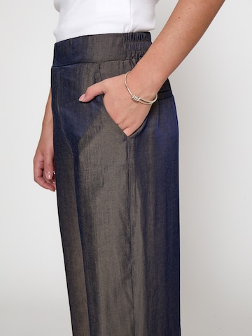 Peppercorn Wide leg Pants 'Bea' in Bronze