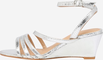 Dorothy Perkins Strap sandal 'Angelina' in Silver