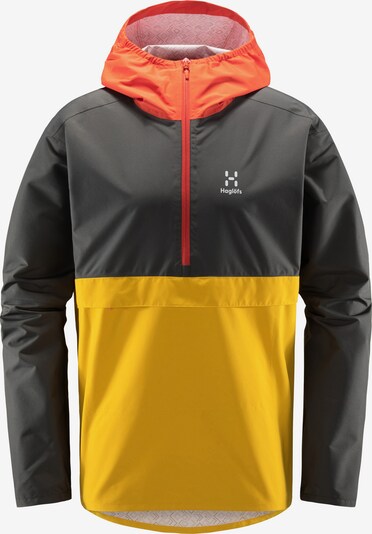 Haglöfs Jacke 'Spira' in dunkelgelb / graphit / orange, Produktansicht