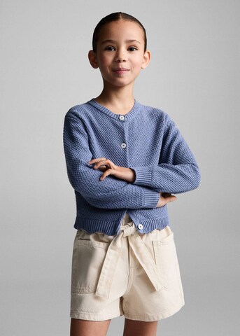 MANGO KIDS Kardigan 'Rainc' – modrá: přední strana