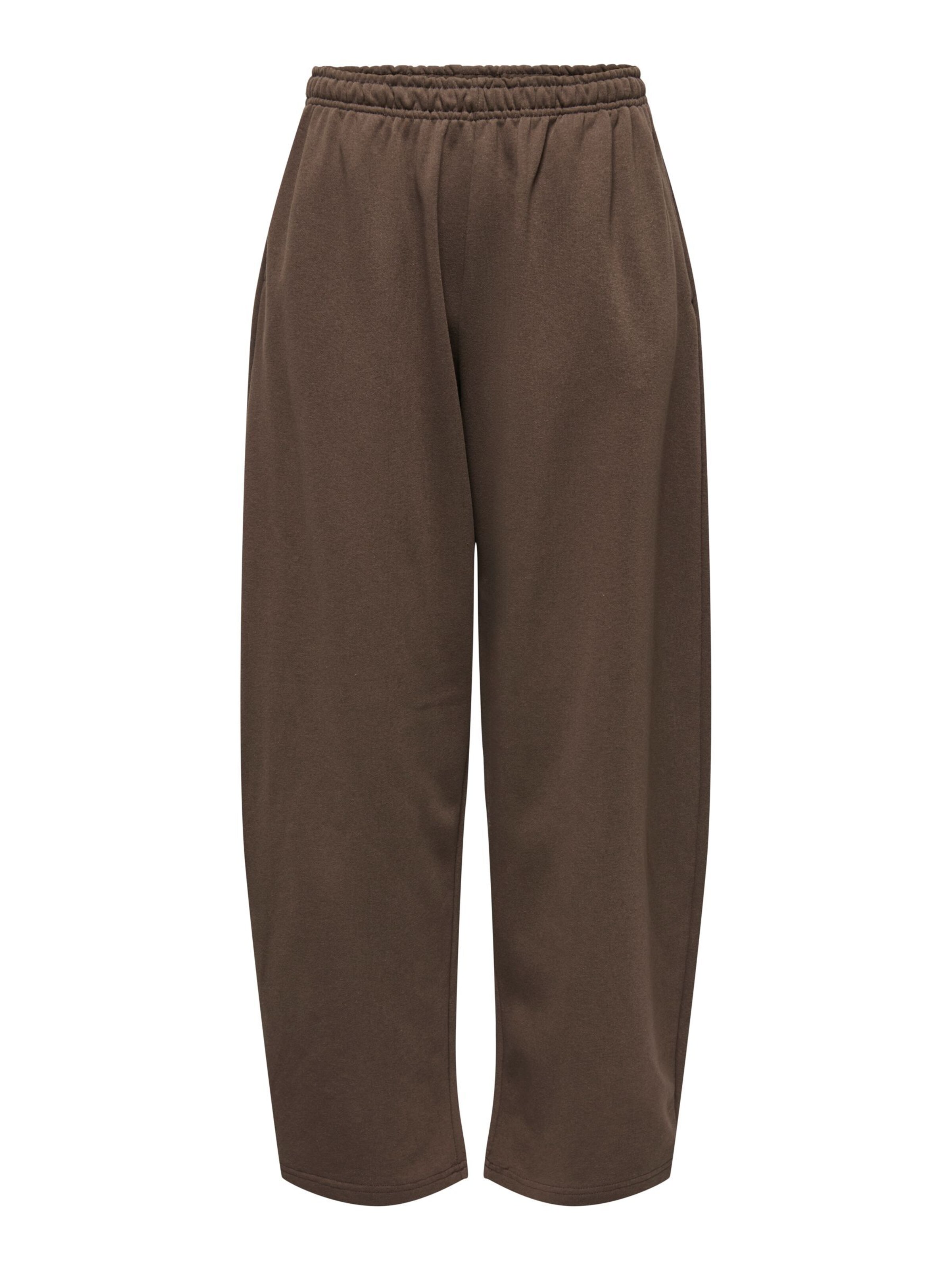 ONLY Pantalon 'ONLOfelia' en 38 en brun foncé, Vue avec produit