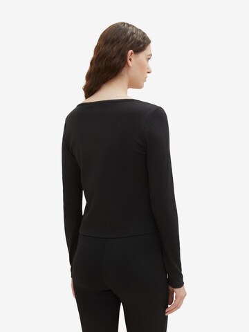 Bolero di TOM TAILOR DENIM in nero