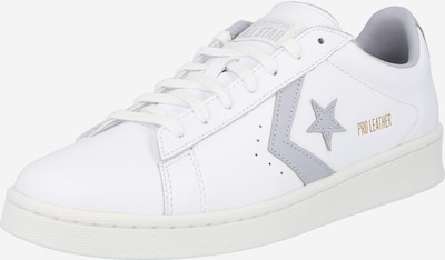 CONVERSE Korkeavartiset tennarit 'PRO LEATHER SEASONAL - OX' värissä kullankeltainen / vaaleanharmaa / valkoinen, Tuotenäkymä