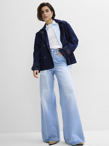 bonprix Loosefit Jeans in Blauw: voorkant