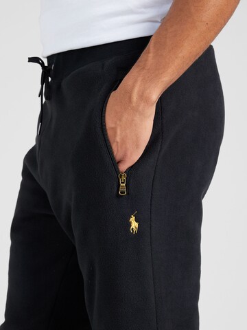 Polo Ralph Lauren Tapered Παντελόνι 'M6-ATHLETIC' σε μαύρο