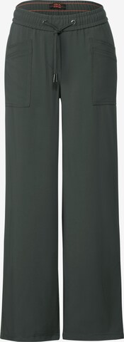 CECIL Loose fit Pants in Green: front