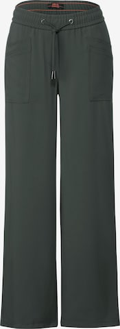 CECIL Loose fit Pants in Green: front