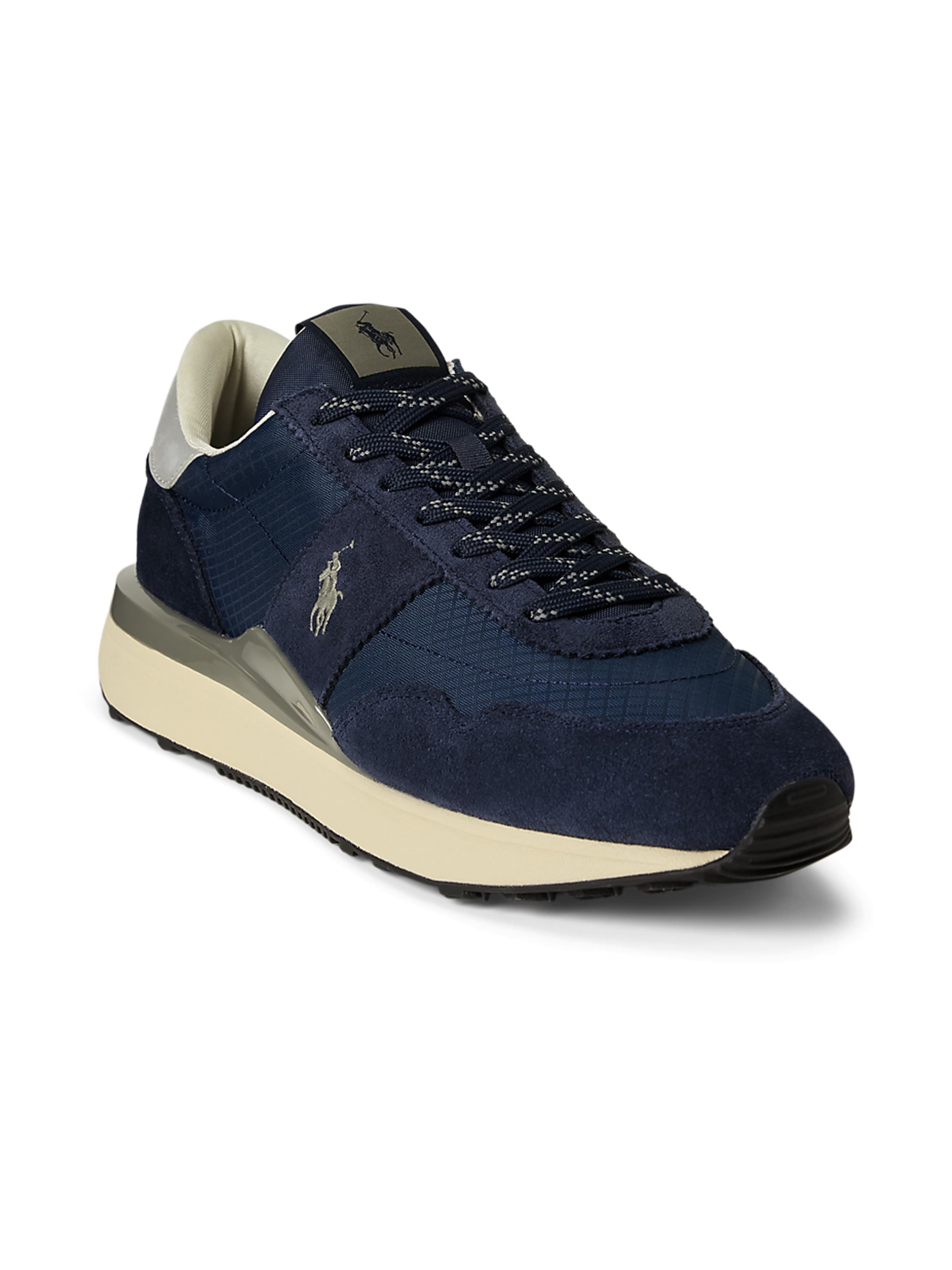 Polo Ralph Lauren Platform trainers in Blue: front