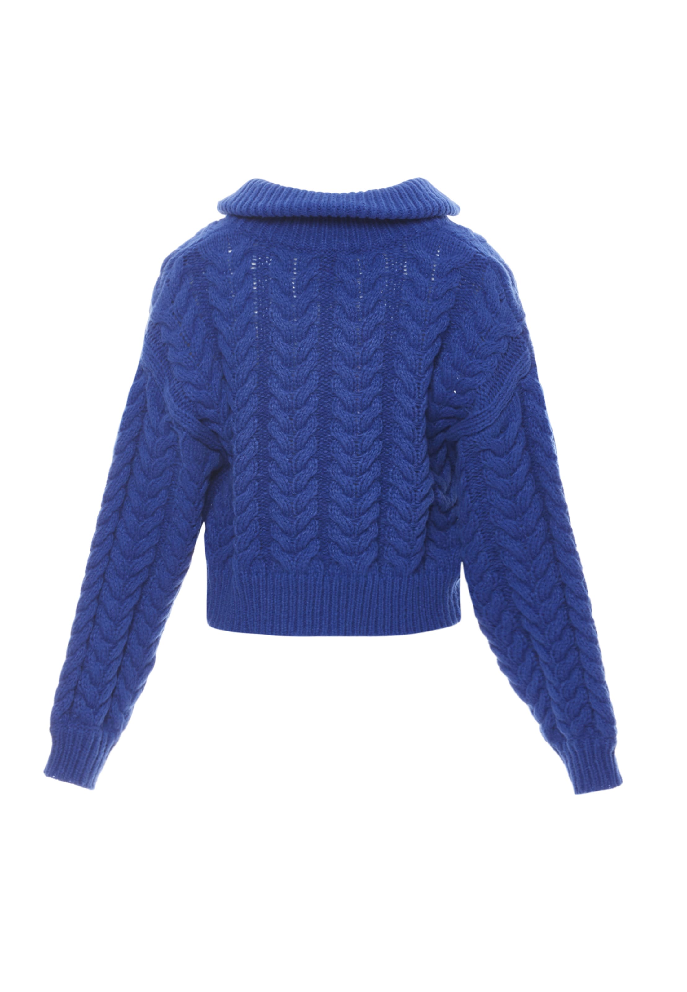 MYMO Πλεκτή ζακέτα σε μπλε