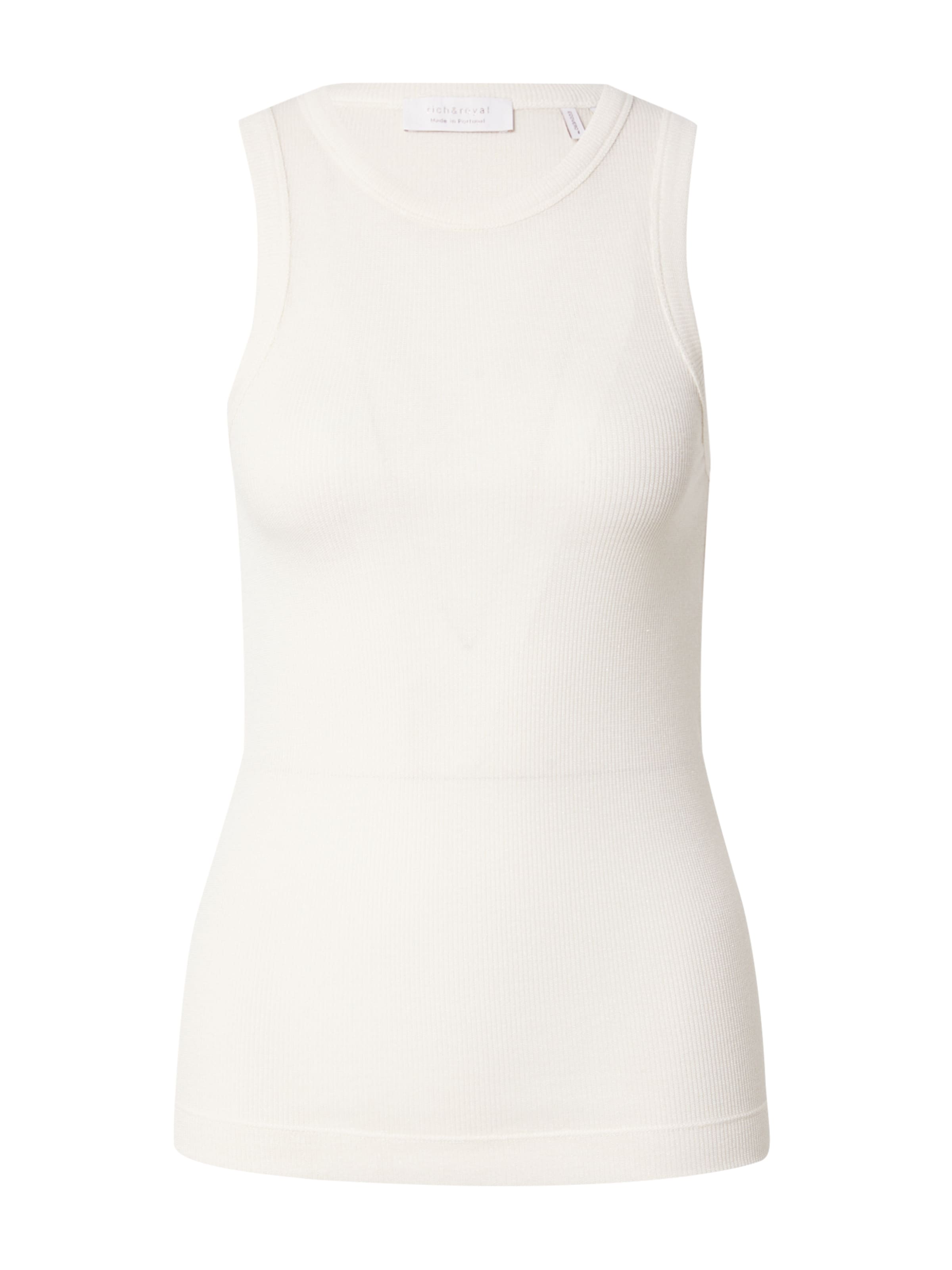 Rich & Royal Топ в Белый: спереди