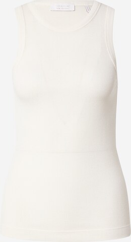 Rich & Royal Top in White: front