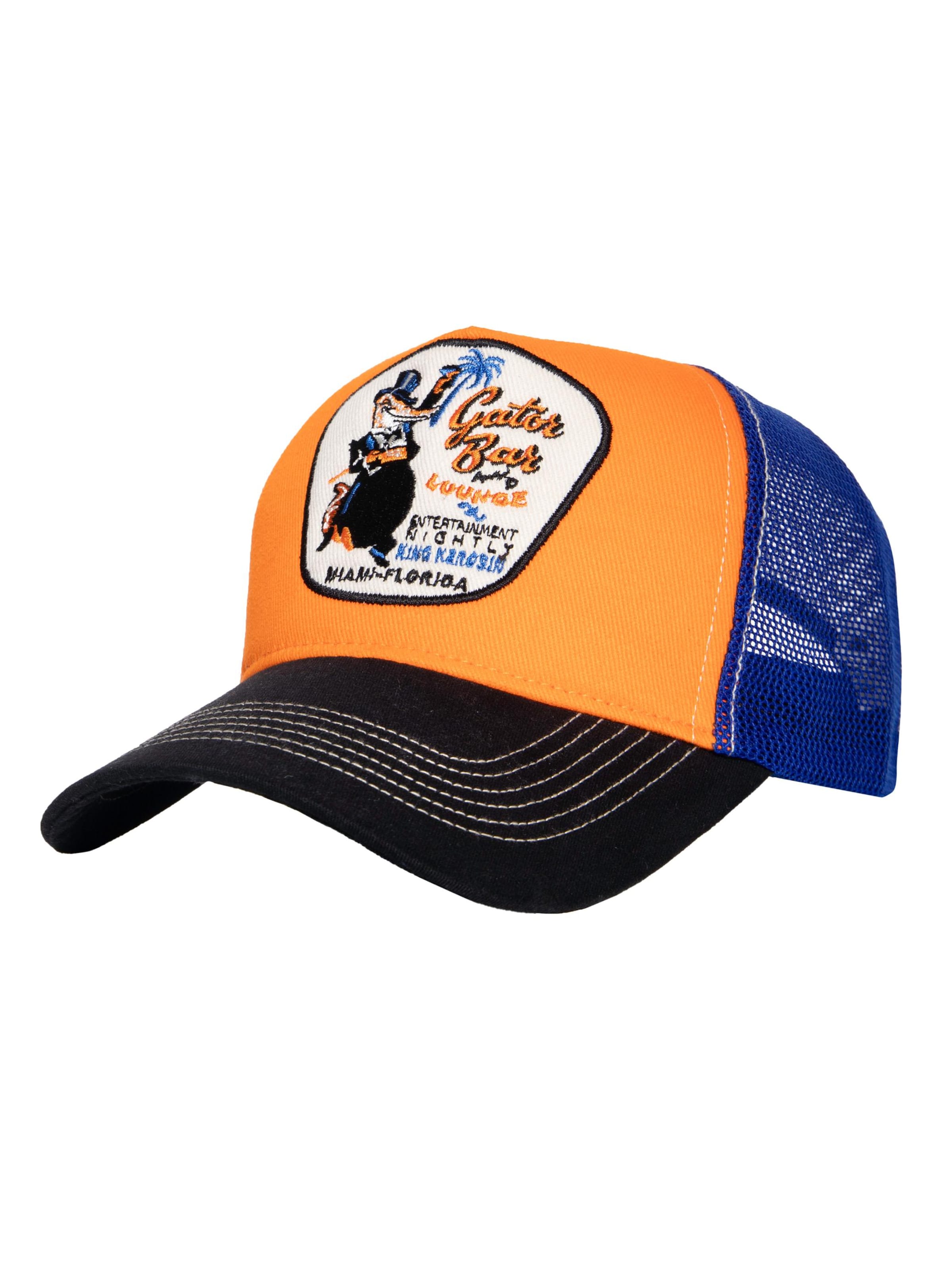 King Kerosin Cap 'Gator Bar and Lounge'‌‌‌‌‌‌‌ in Rot: Vorderseite