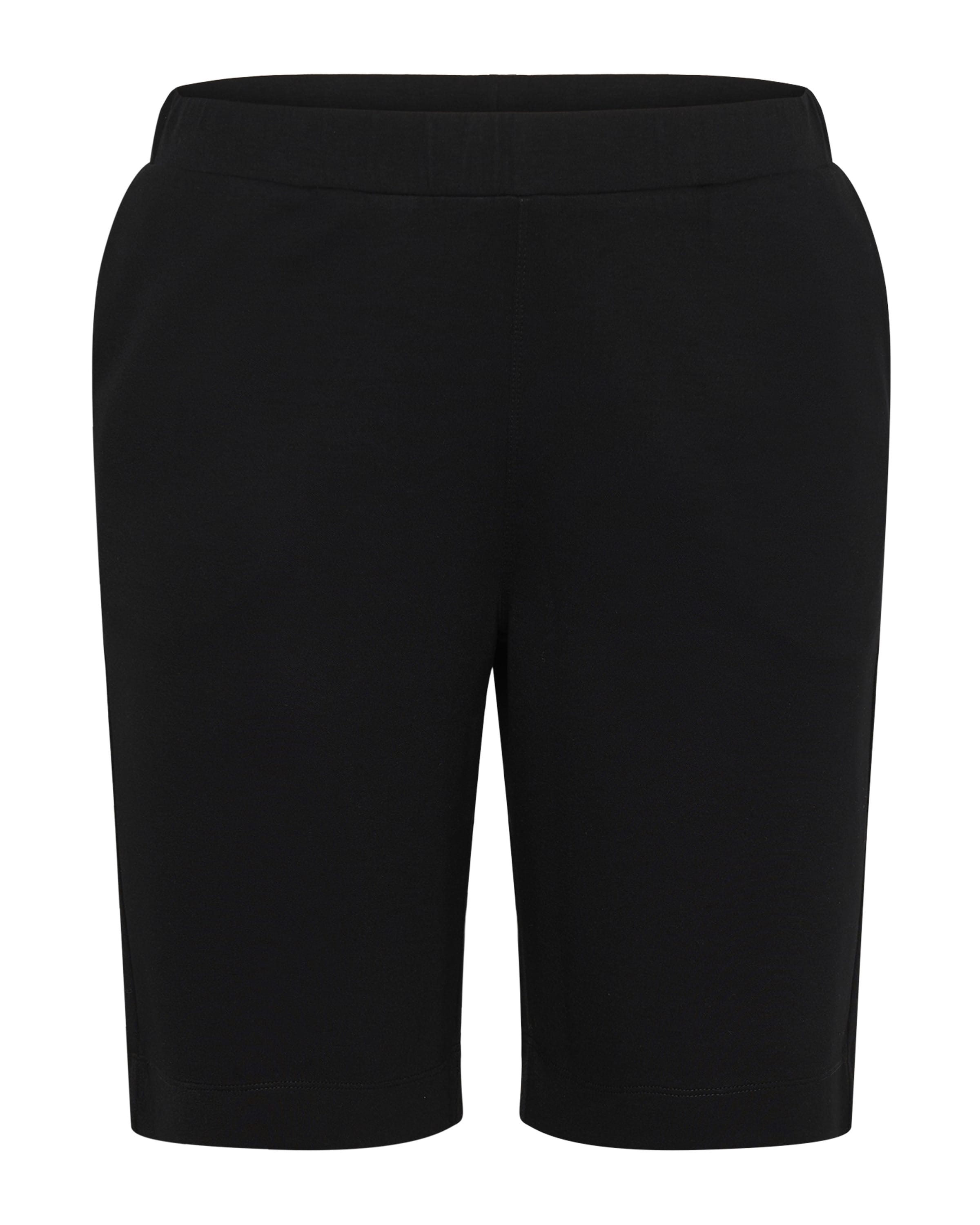 KAFFE CURVE - Loosefit Pantalón 'KCAnnia' en negro: frente