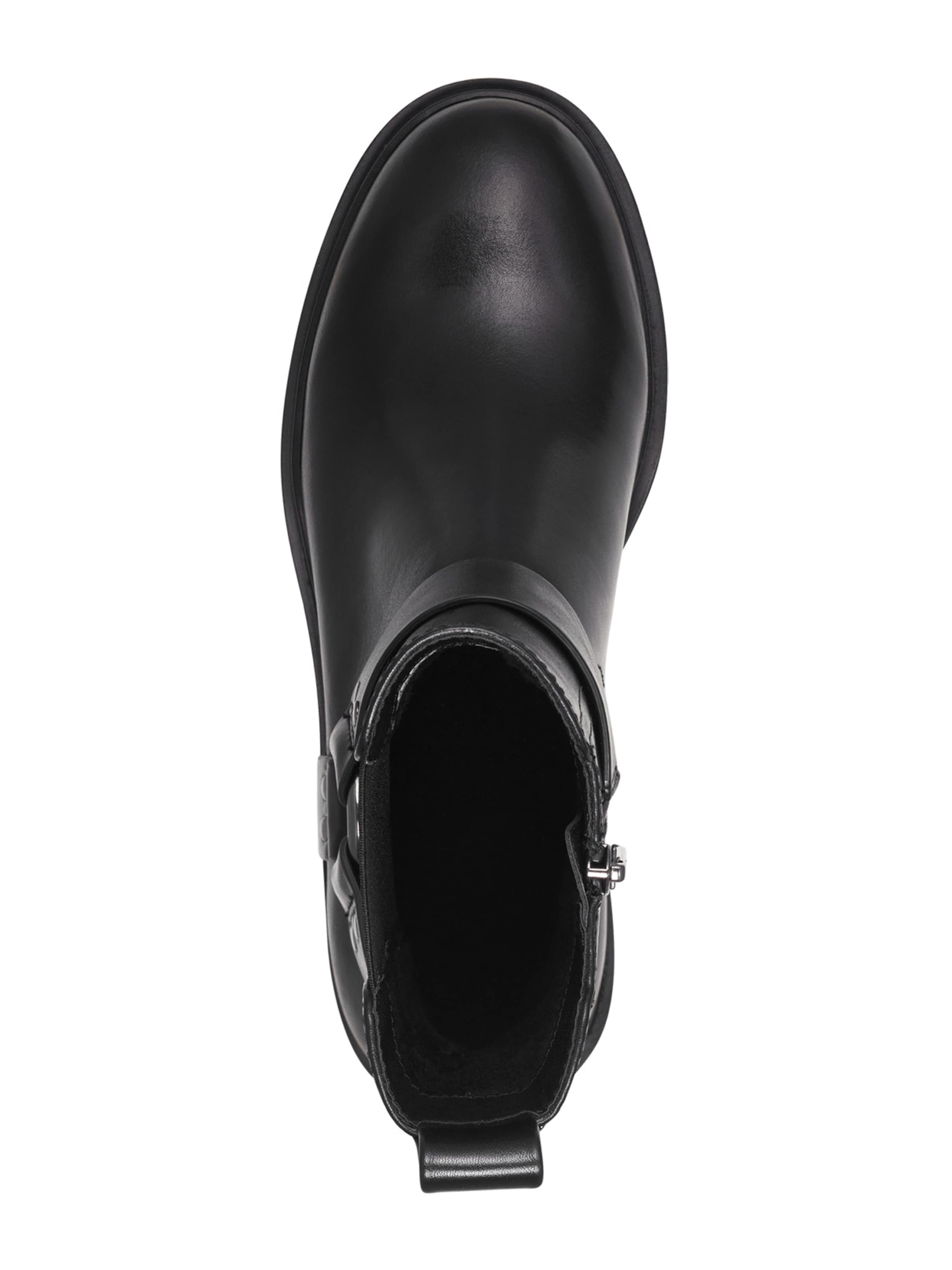 Botine de la Tamaris pe negru