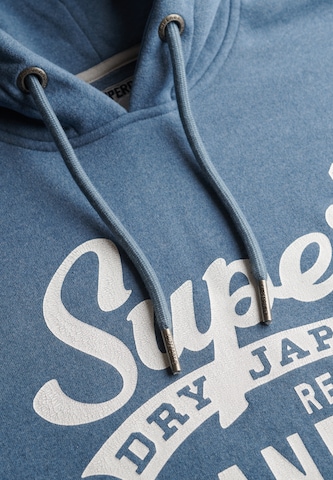 Superdry Sweatshirt in Blauw
