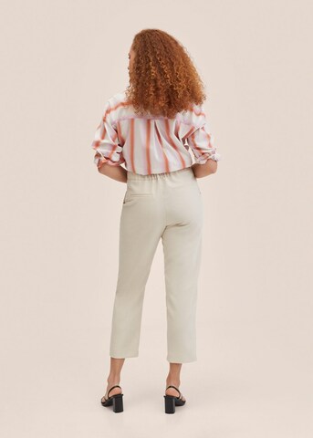 MANGO Regular Chino Pants 'Dorito' in Beige