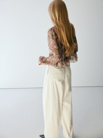 MANGO Blouse in Groen