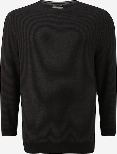 TOM TAILOR Men Plus Pullover in schwarz, Produktansicht