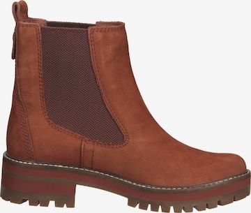 TIMBERLAND Chelsea boots 'Courmayeur Valley' in Rood