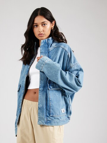 Calvin Klein Jeans Übergangsjacke in Blau