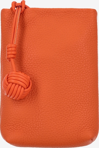 Sac à bandoulière IZIA en orange : devant