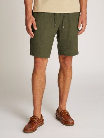 regular Pantaloni 'HARLEM' di TOMMY HILFIGER in verde: frontale