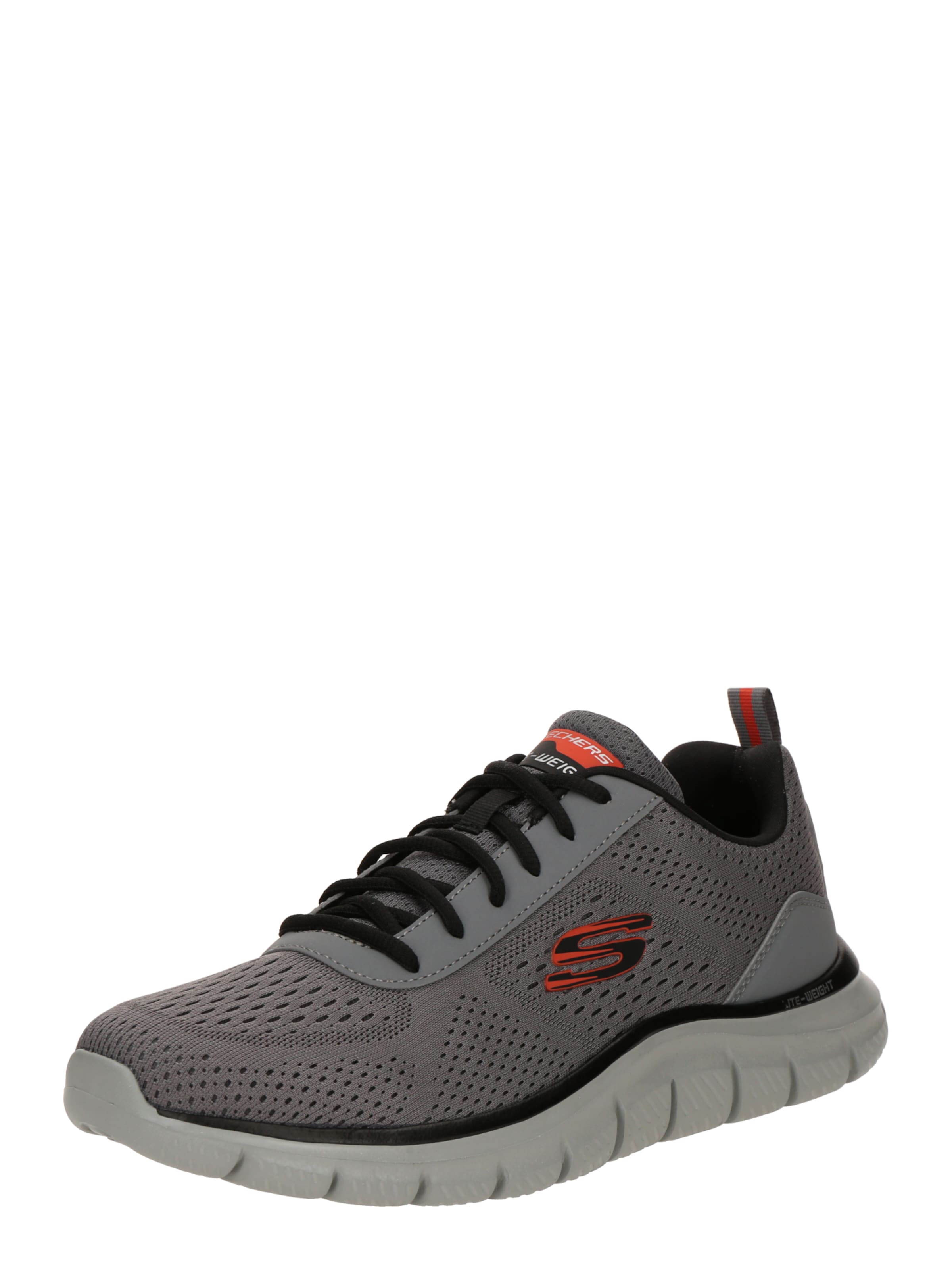 Baskets basses 'Track - Leshur' SKECHERS en gris : devant