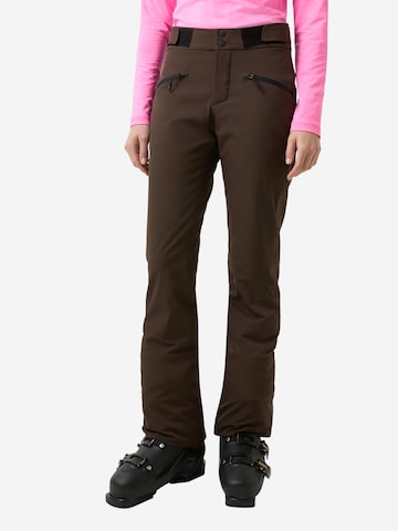 Bogner Fire + Ice Regular Sporthose 'Nessa' in Braun: Vorderseite