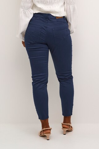 Cream Slimfit Jeans 'Paula' in Blau