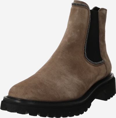 Paul Green Chelsea Boots i lysebrun / sort, Produktvisning