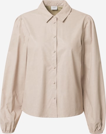 JDY Blouse 'LONDON' in Beige: voorkant