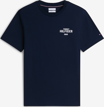 TOMMY HILFIGER - Camiseta '1985' en azul: frente