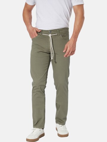 Regular Pantalon 'Mardor' BABISTA en vert : devant