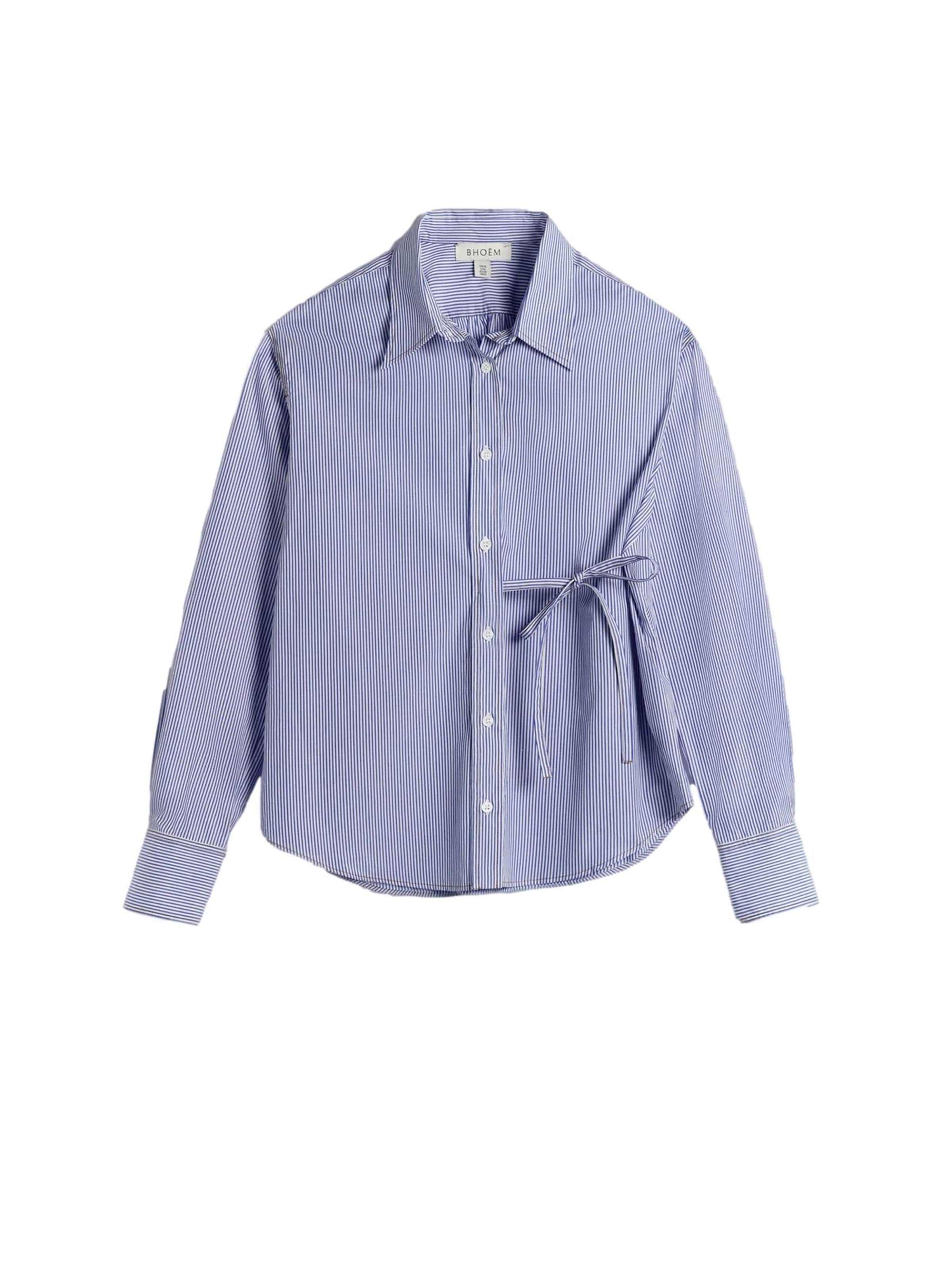 Bhoem Blouse in XS in Blue / White, Item view