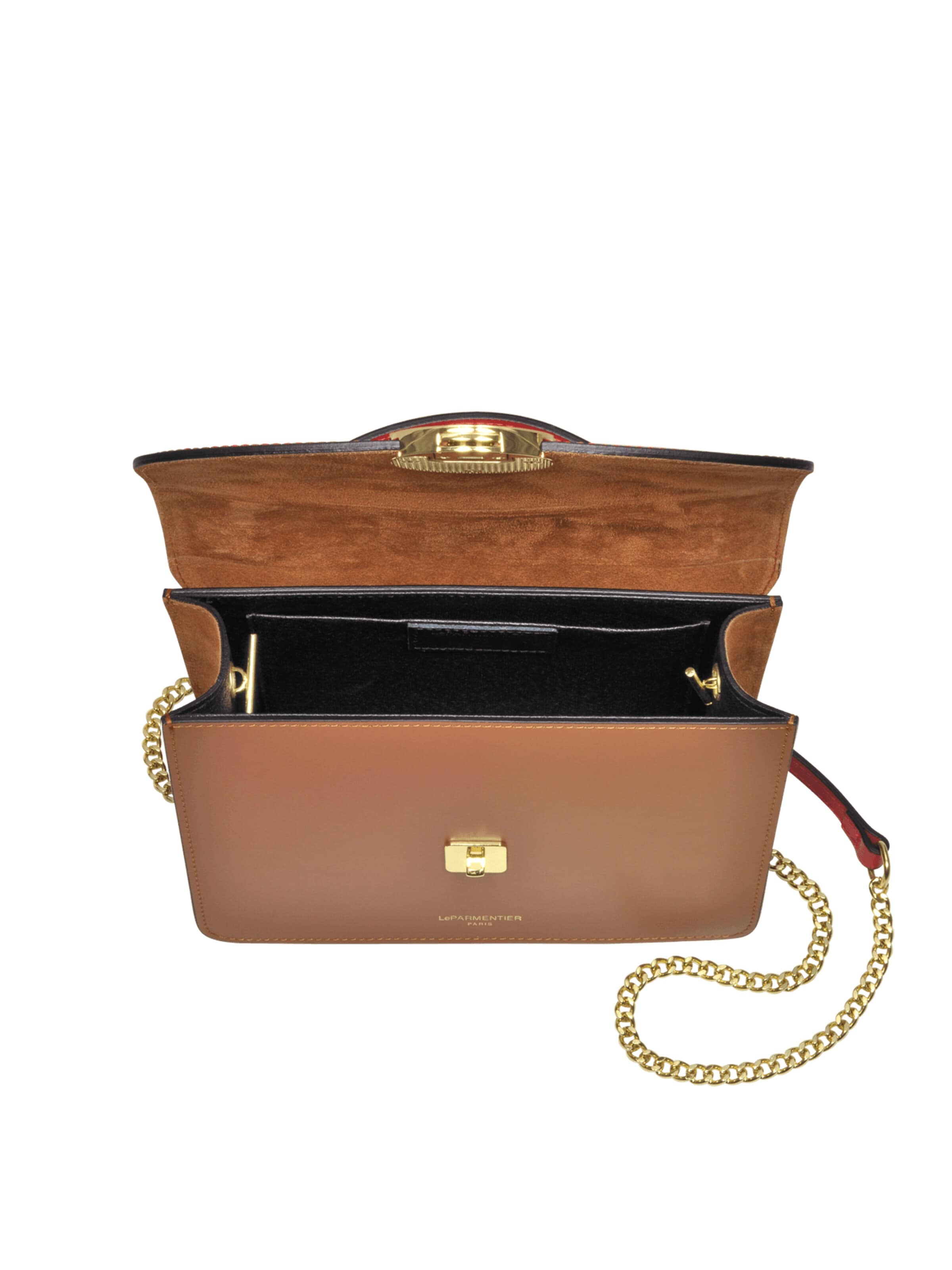 Borsa a mano 'New Ondina' di LeParmentier in rosso