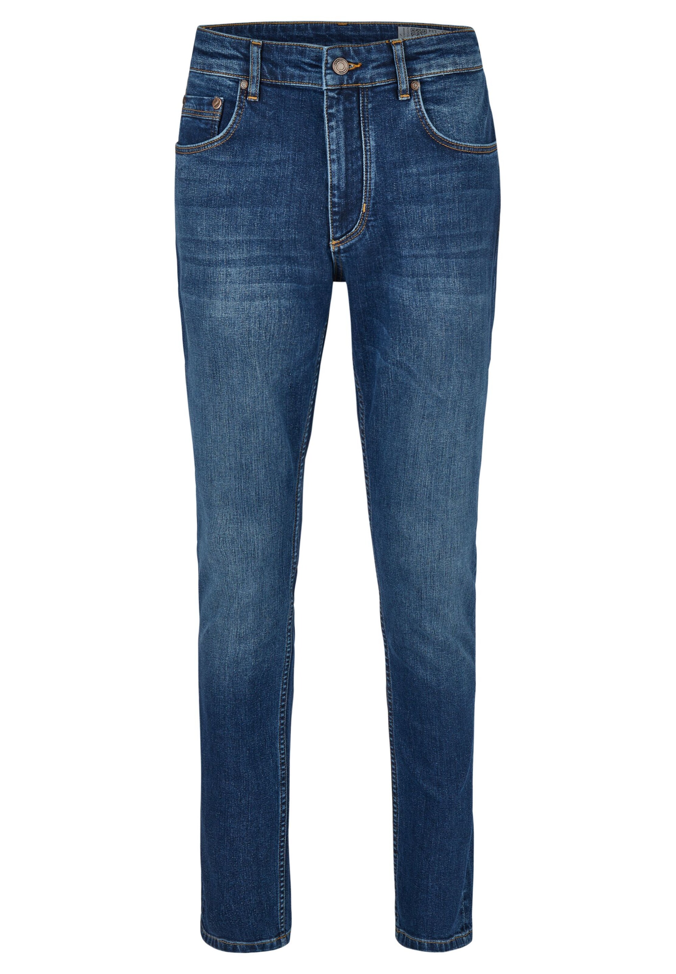 HECHTER PARIS Jeans in Blauw: voorkant