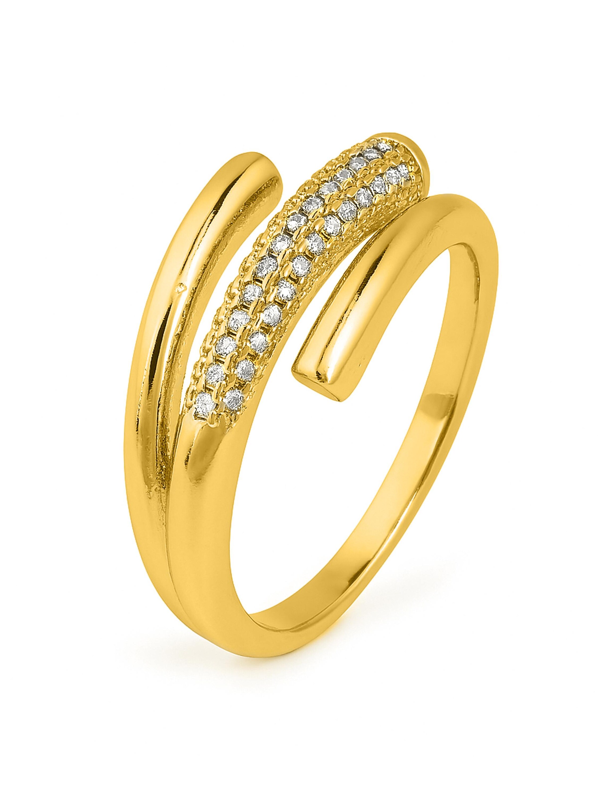 Luxenter - Anillo 'Jedrac' en oro: frente