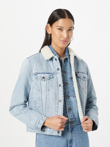 LEVI'S ® Between-season jacket 'Original Sherpa Trucker' in Blue: front