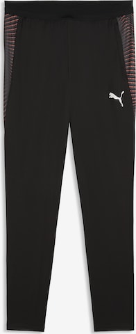 PUMA Slimfit Sporthose 'Individual Final' in Schwarz: Vorderseite