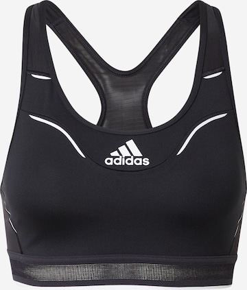 ADIDAS PERFORMANCE - Bustier Sujetador deportivo 'Believe This' en negro: frente