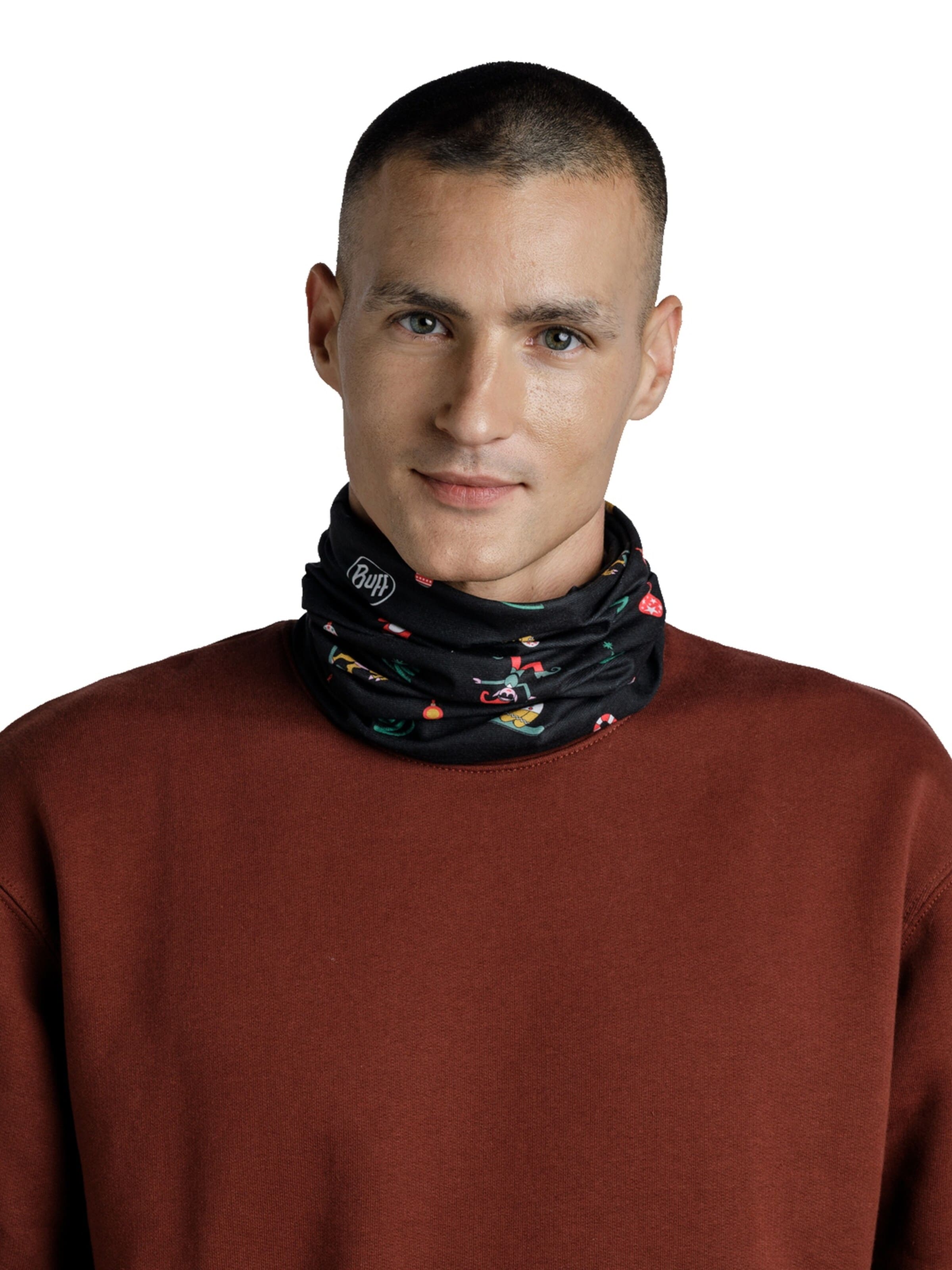 BUFF Sportschal‌‌‌‌‌‌‌‌‌‌ in Schwarz: Vorderseite
