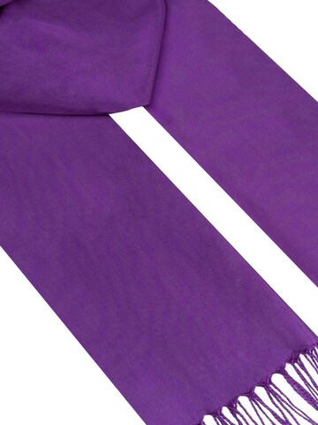 SILK & CASHMERE Sjaal in Lila