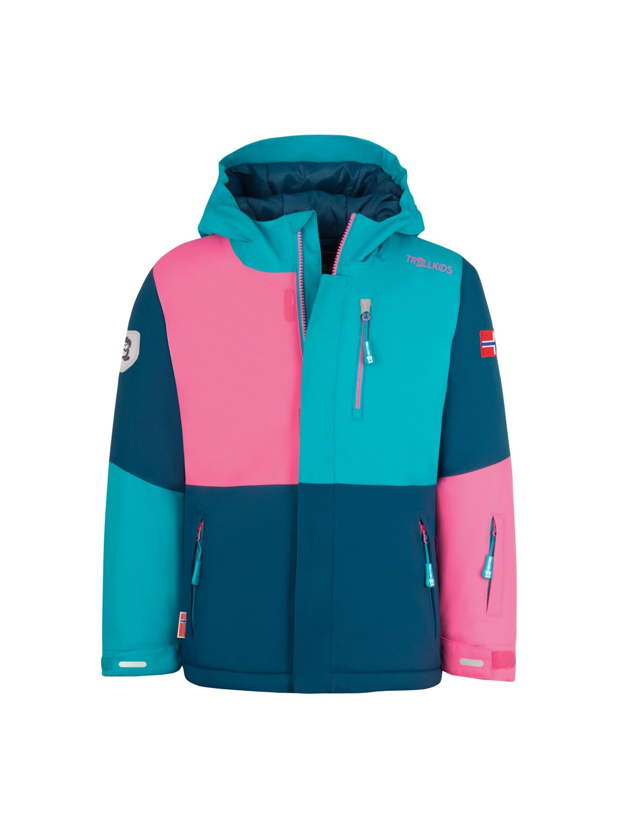 TROLLKIDS Outdoor jacket in Blue: front