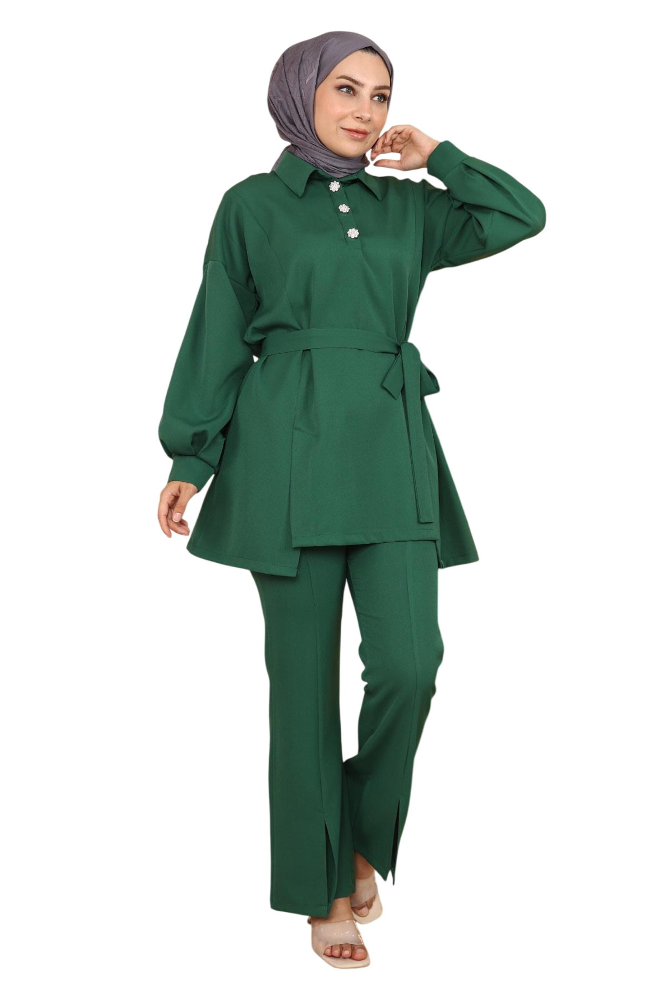 MODAMIHRAM Hosenanzug in Grün