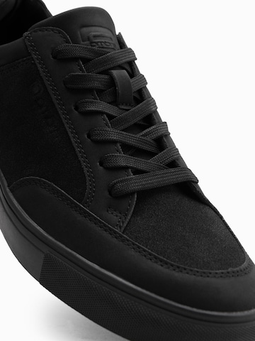 Ombre Platform trainers in Black