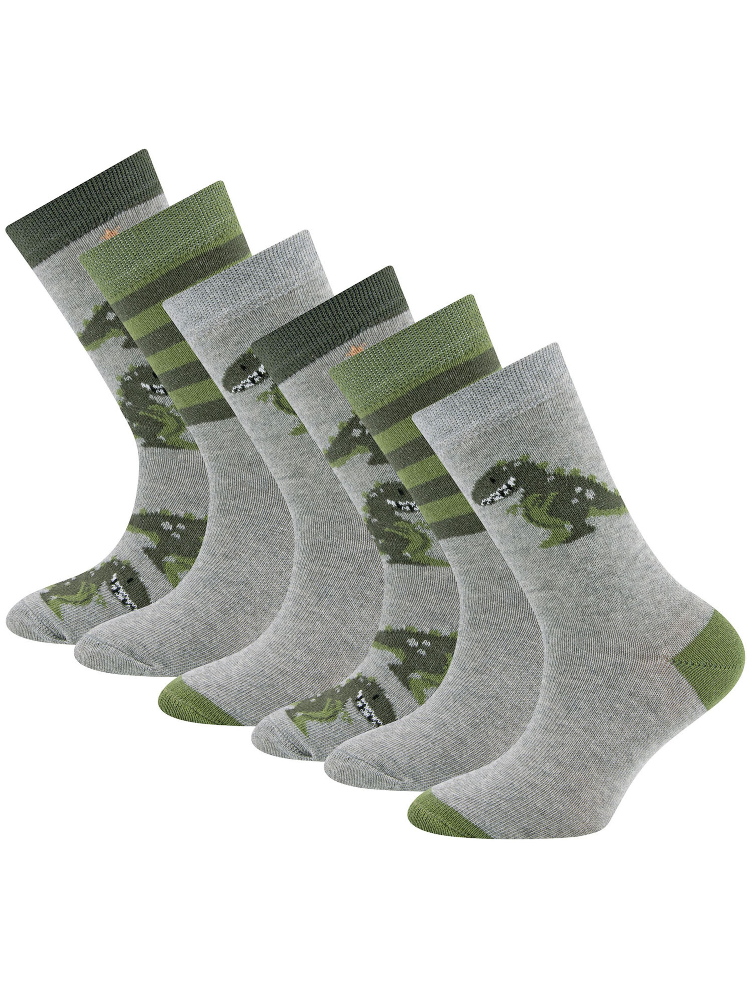 EWERS - Meias 'Dino' em cinzento: frente