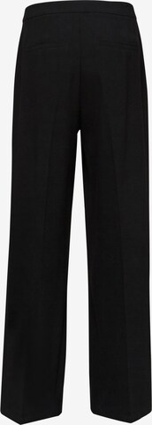 SELECTED FEMME Wide Leg Bundfaltenhose 'Tinni' in Schwarz