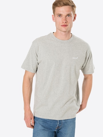 LEVI'S ® T-Shirt 'Red Tab' in Grau: predná strana