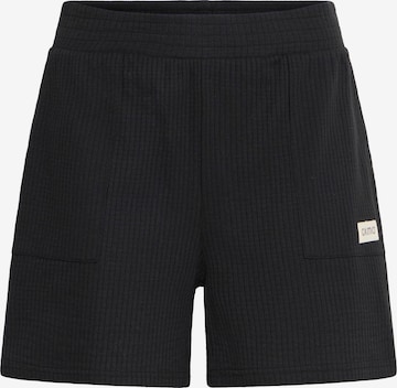 Oxmo Shorts 'Wim' in Schwarz: Vorderseite