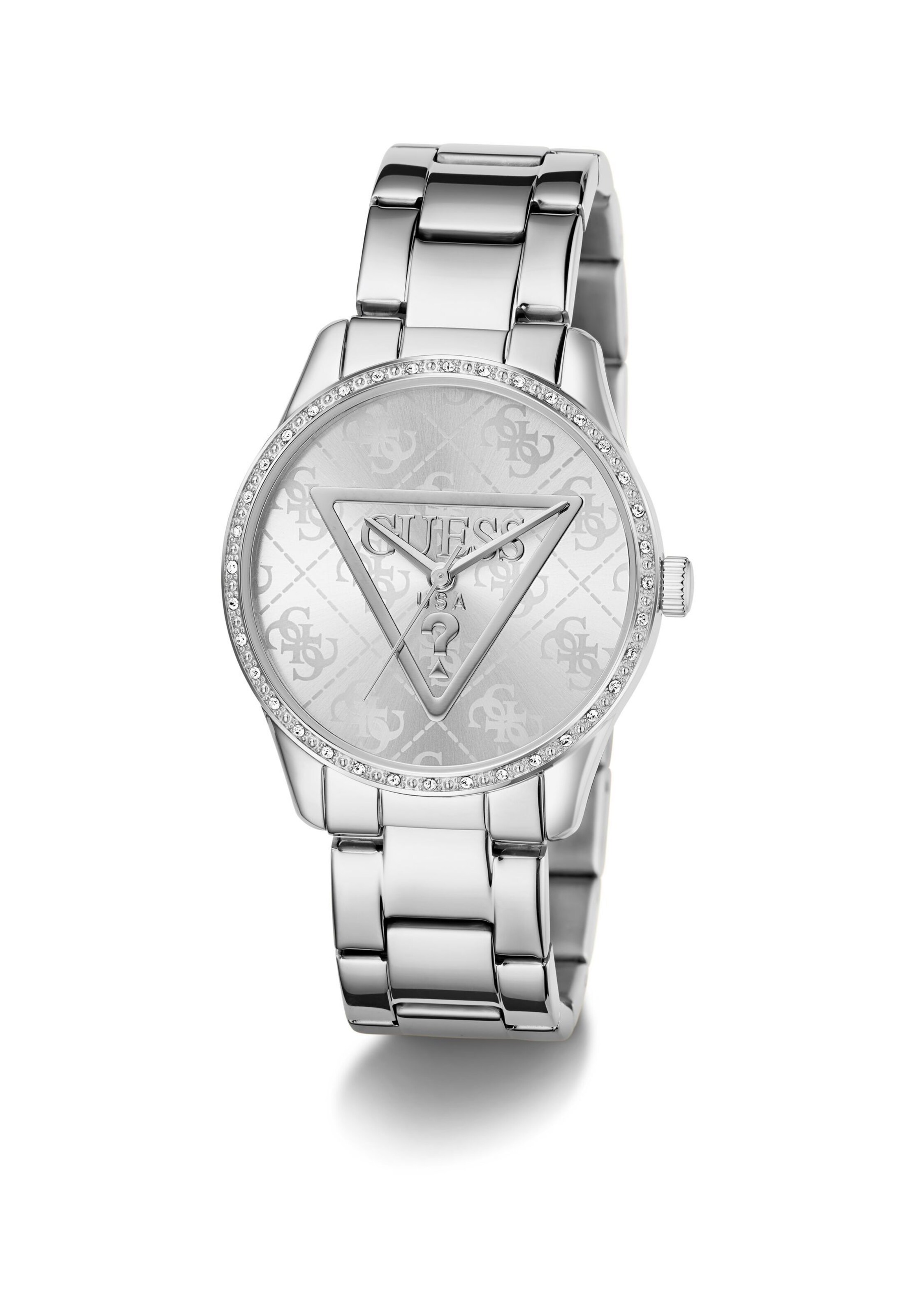 GUESS Analogt ur 'Roxy' i sølv